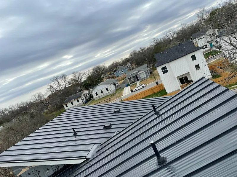 Standing seam metal roof panels with vents for Skylight Repair in Galax